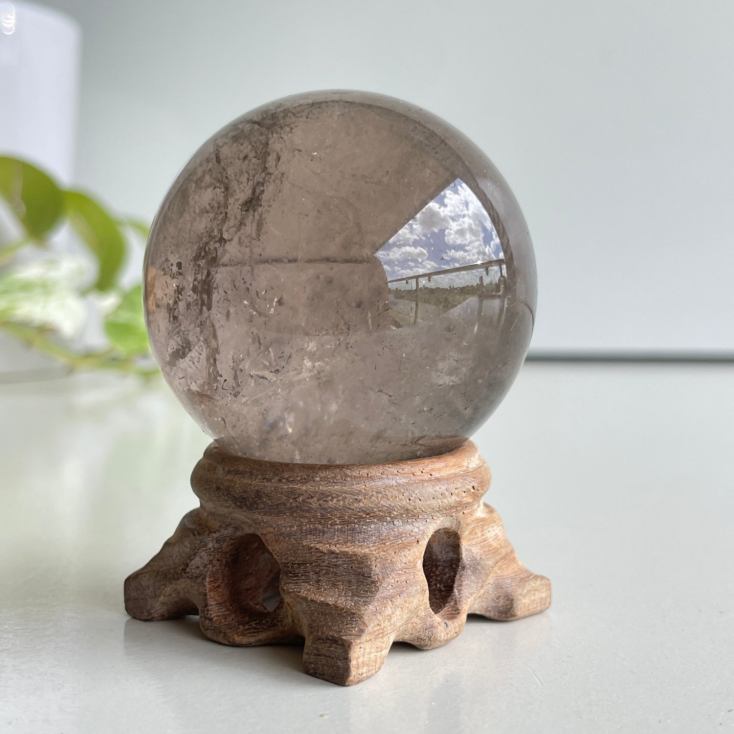 Smoky Quartz Sphere 5.2cm