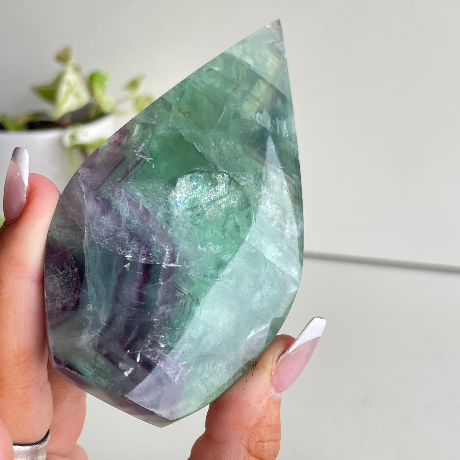 Fluorite Flame 11.3cm