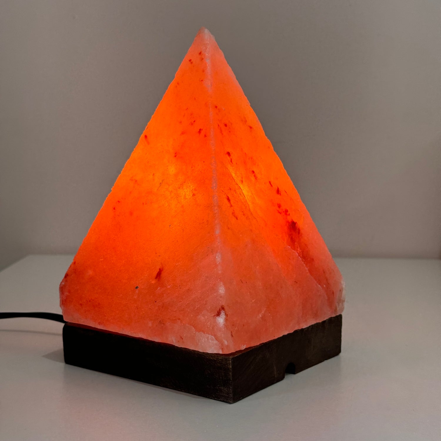 Himalayan Salt Pyramid Lamp