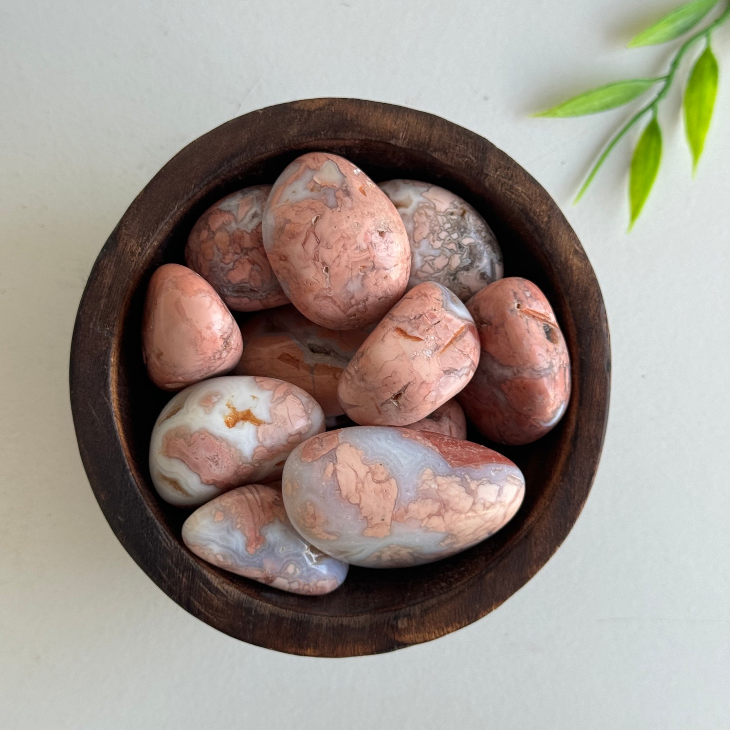 Pink Agate Tumble