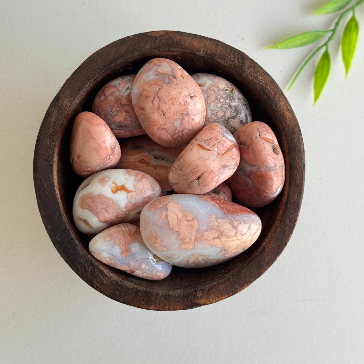 Pink Agate Tumble