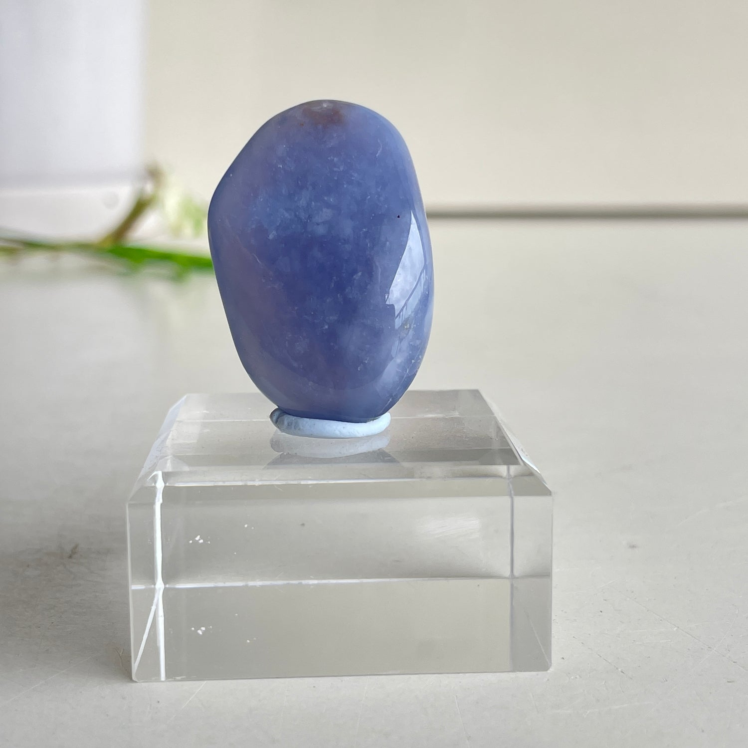 AA Grade Blue Calcedony Pce