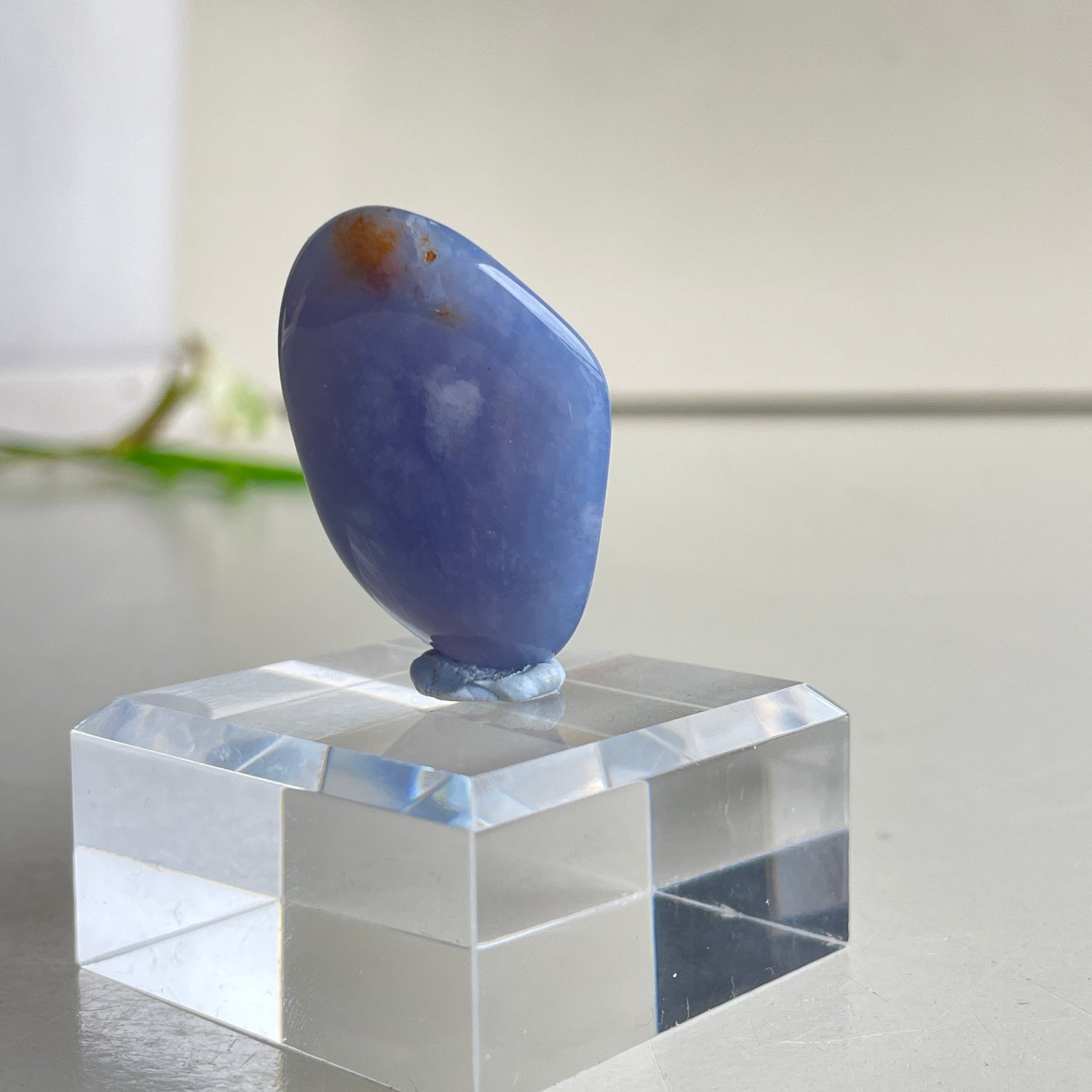 AA Grade Blue Calcedony Pce