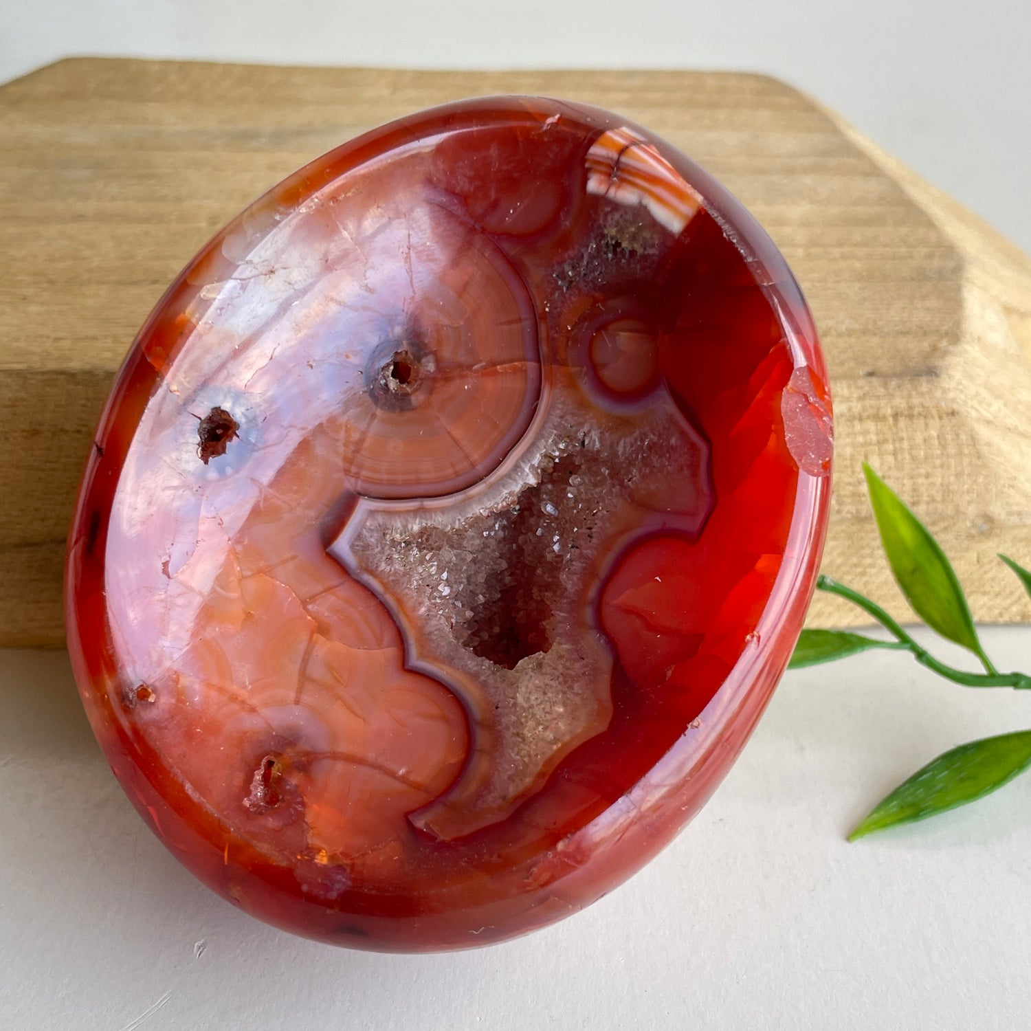 Carnelian Bowl 316g