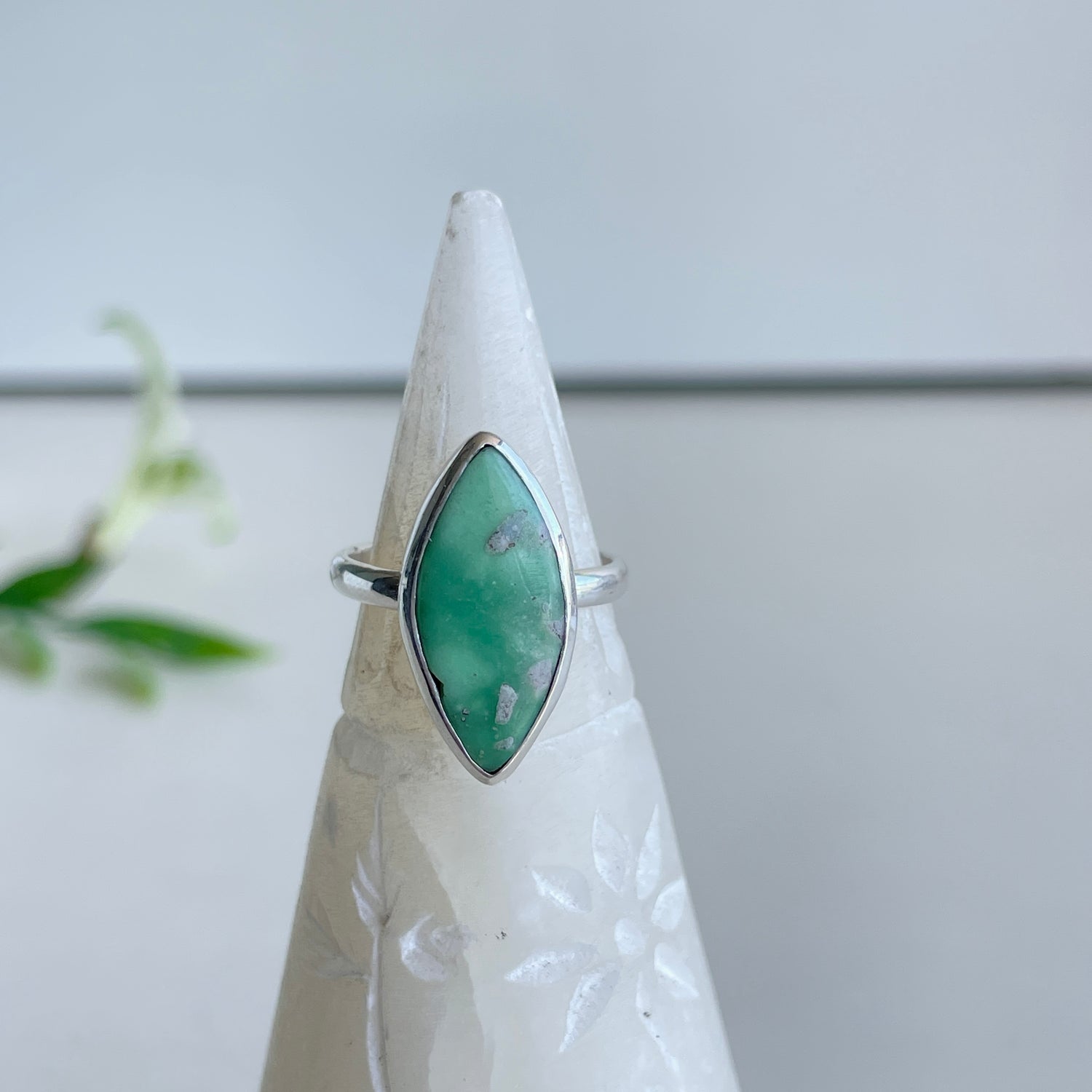 Variscite Ring Sz7.5