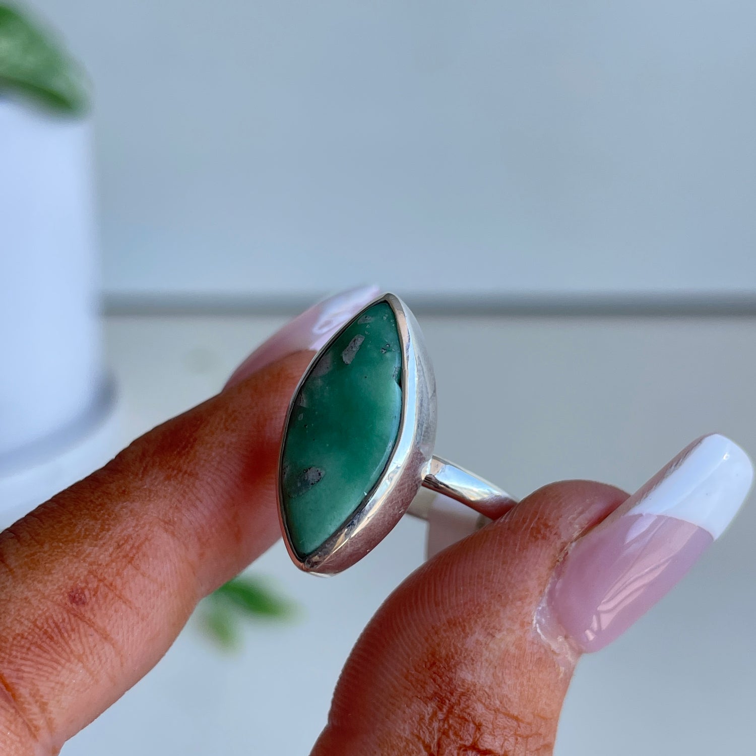Variscite Ring Sz7.5