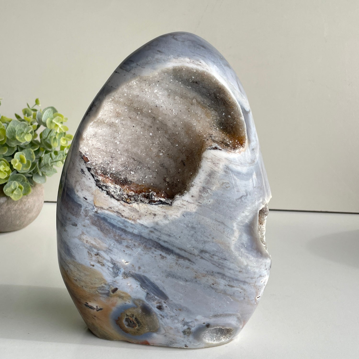 Ocean Jasper Druzy Freeform 23.8cm