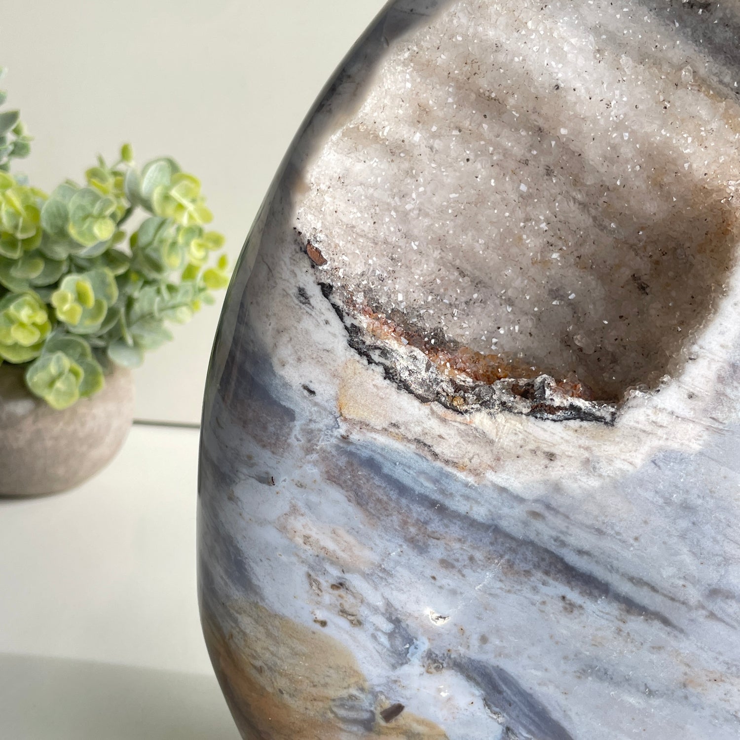 Ocean Jasper Druzy Freeform 23.8cm