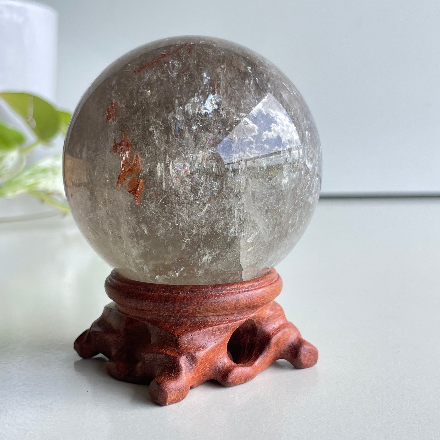 Smoky Quartz Sphere 7cm