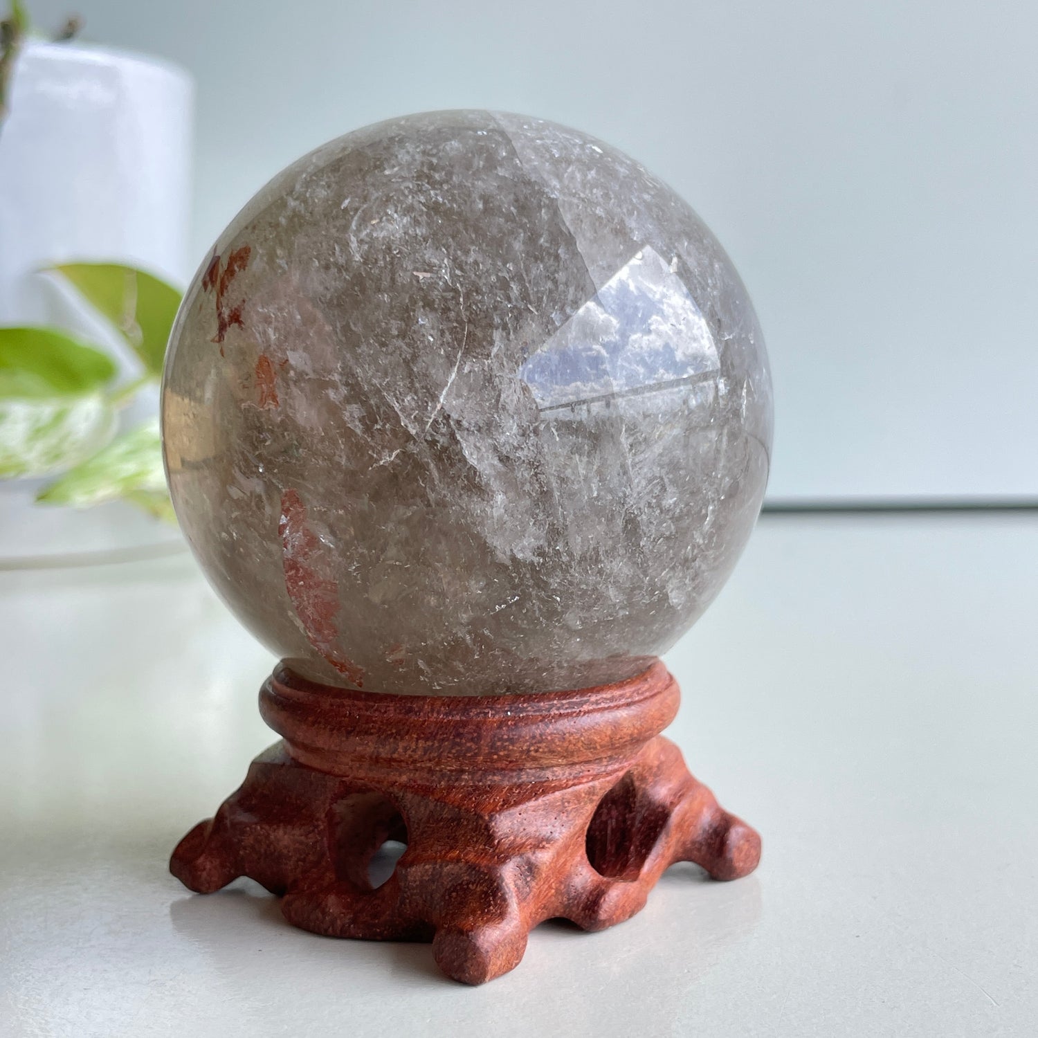 Smoky Quartz Sphere 7cm