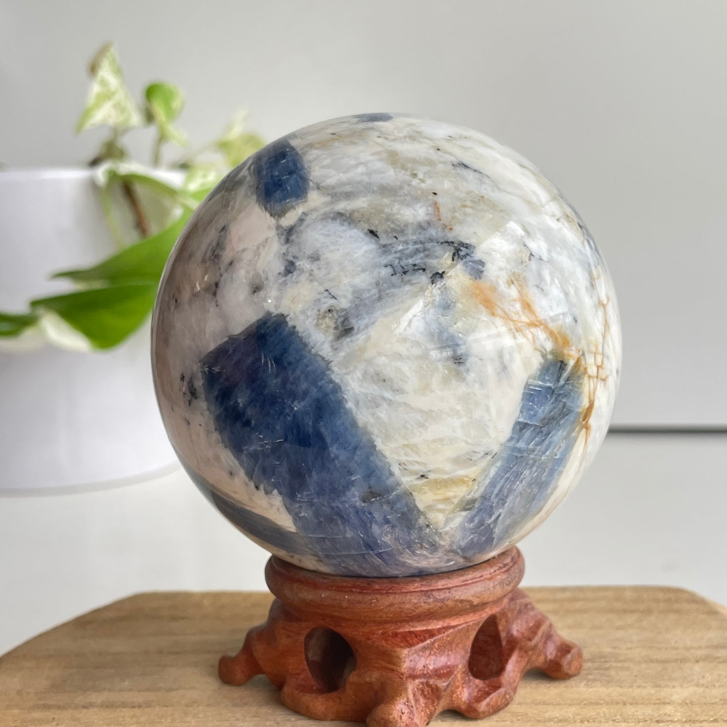 Blue Kyanite Sphere 8.4cm