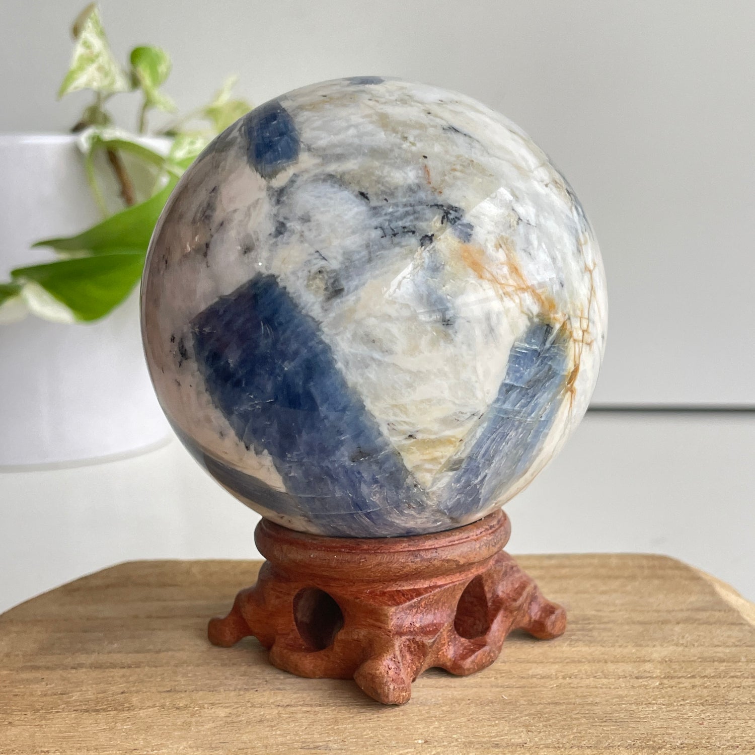Blue Kyanite Sphere 8.4cm