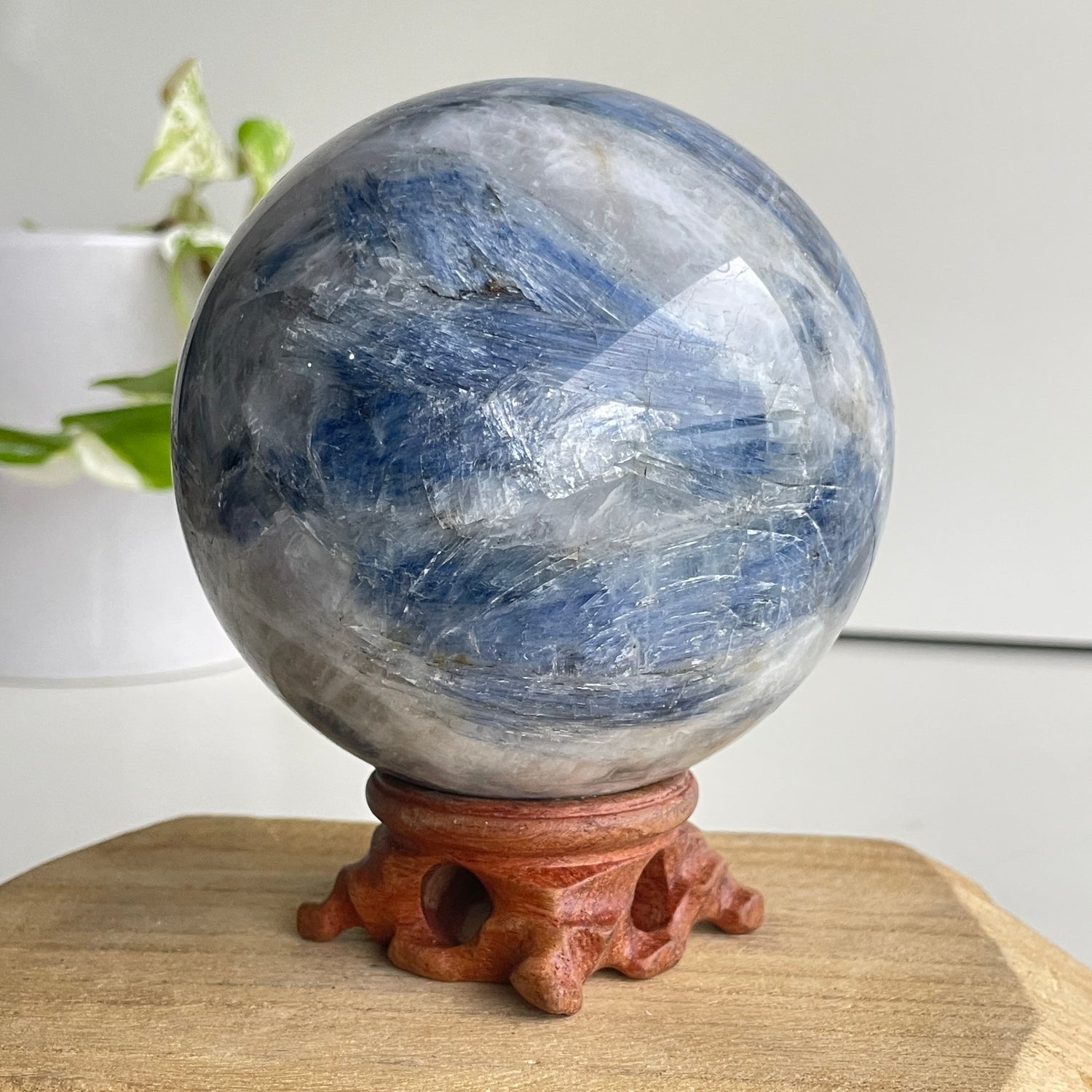Blue Kyanite Sphere 9.9cm