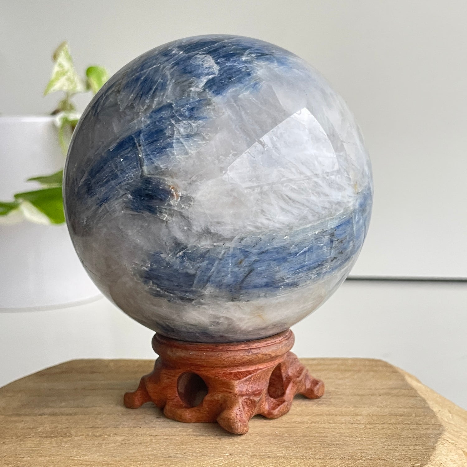 Blue Kyanite Sphere 9.9cm