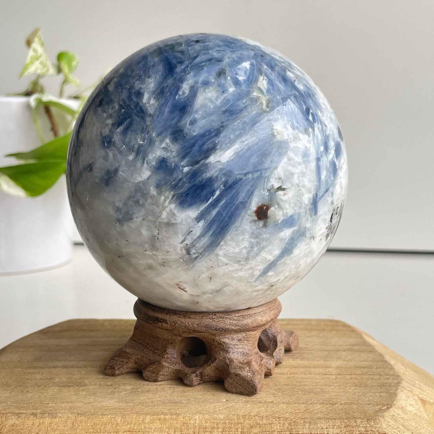 Blue Kyanite Sphere 10.2cm