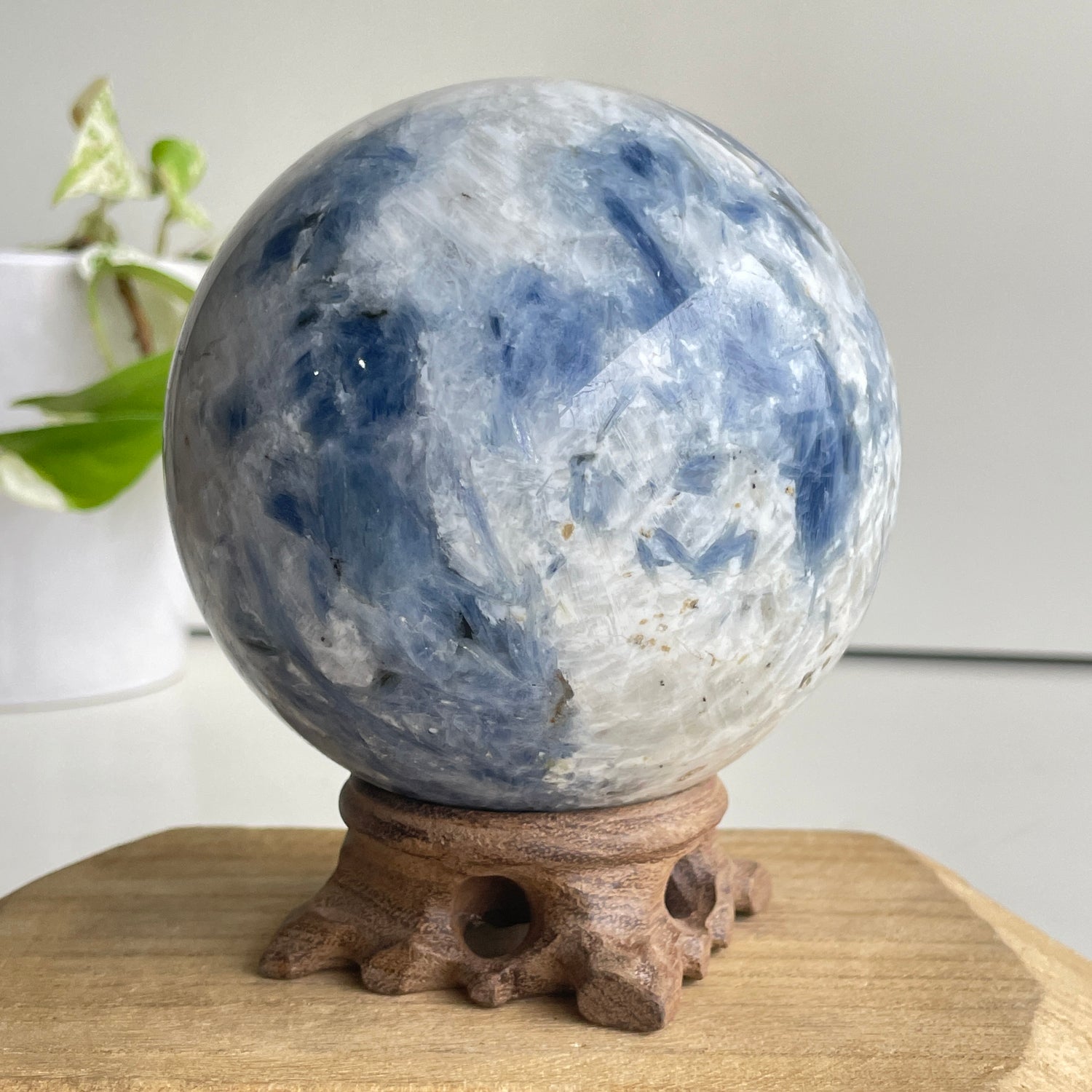 Blue Kyanite Sphere 10.2cm