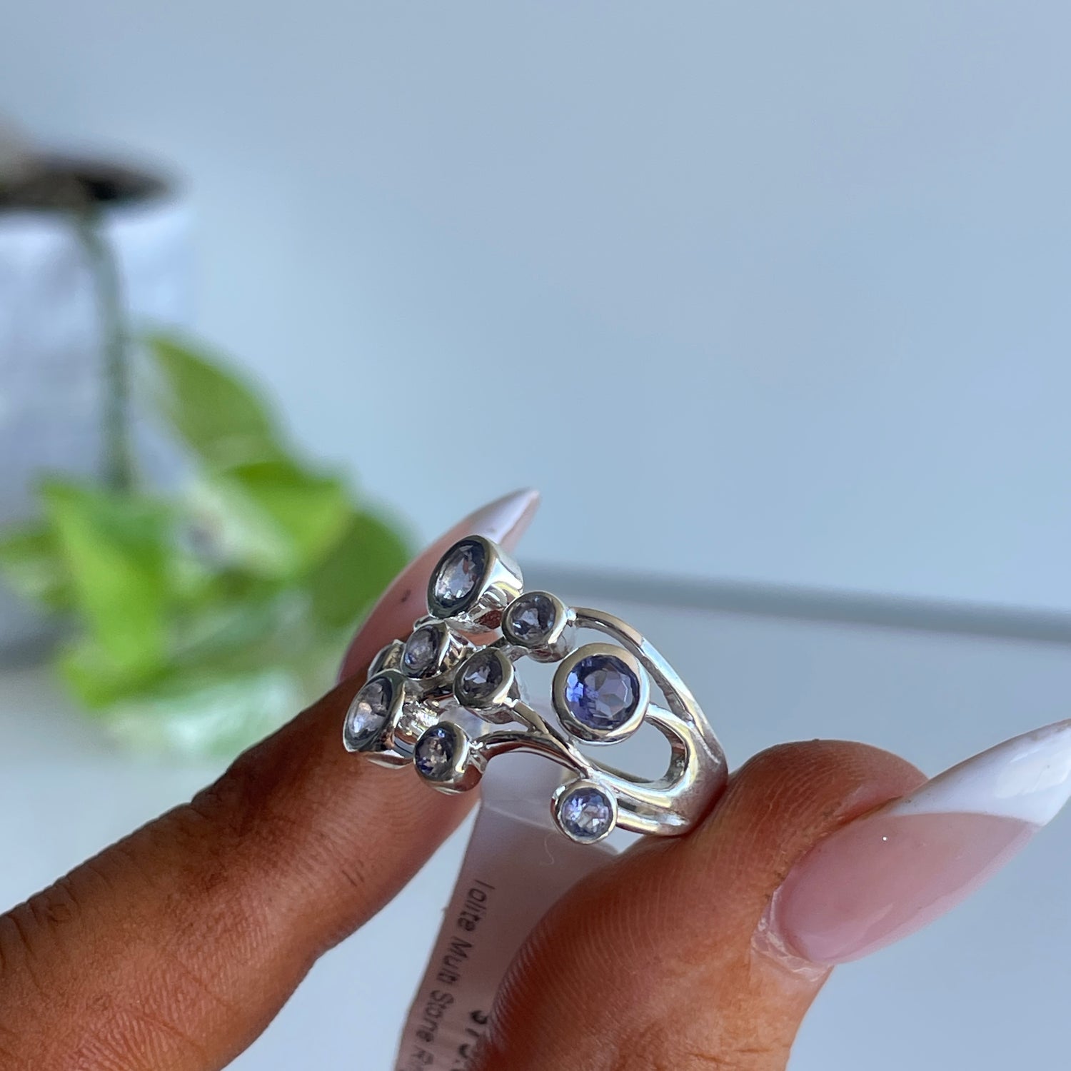 Iolite Multi Stone Ring R3804