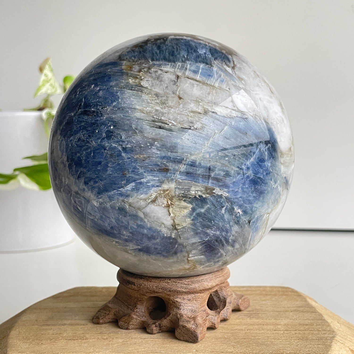 Blue Kyanite Sphere 11.9cm