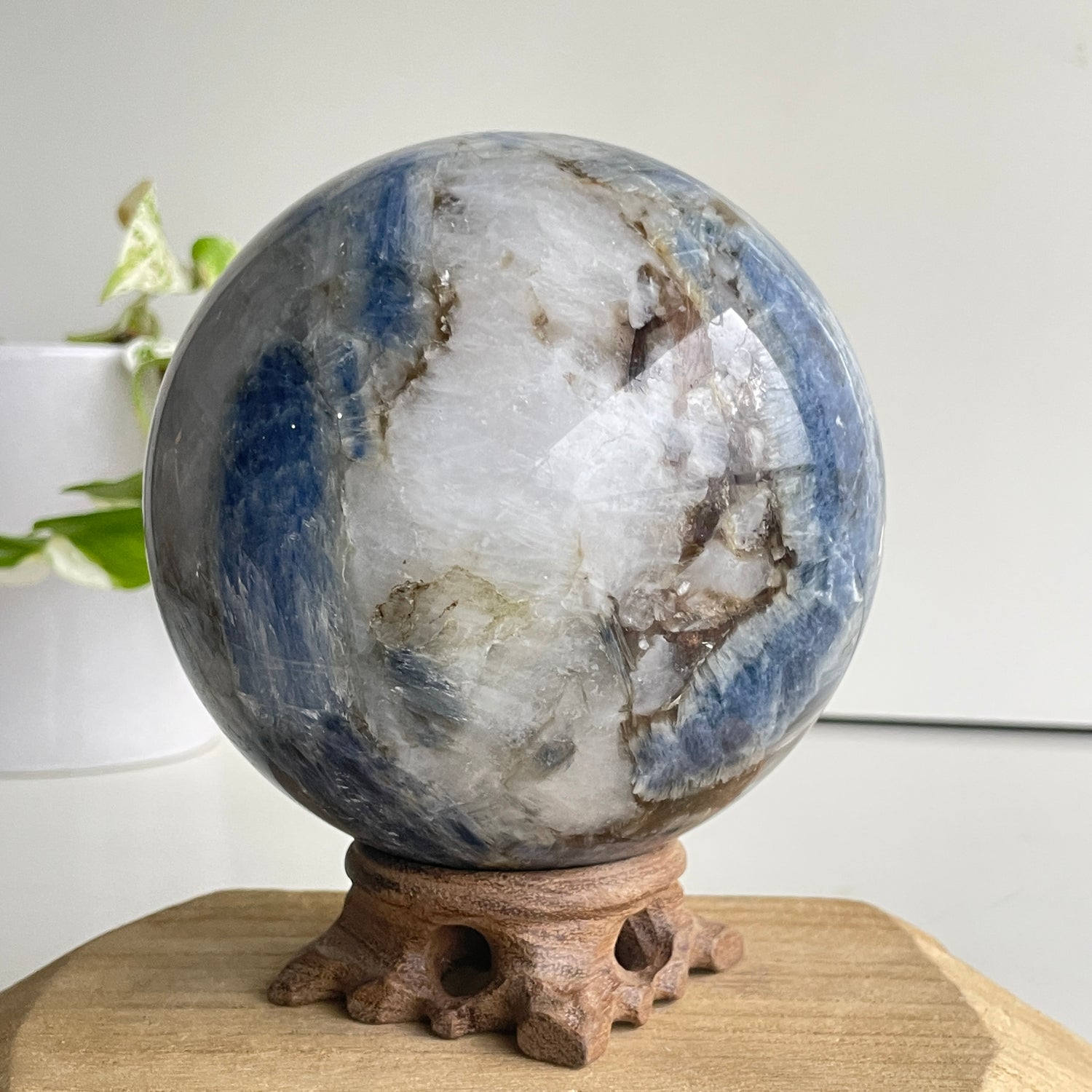Blue Kyanite Sphere 11.9cm