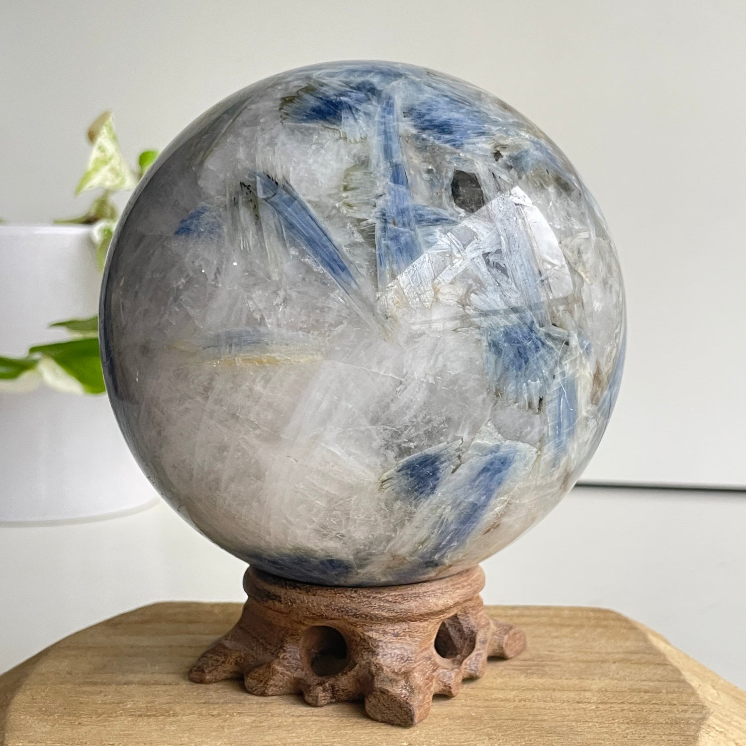 Blue Kyanite Sphere 11.9cm