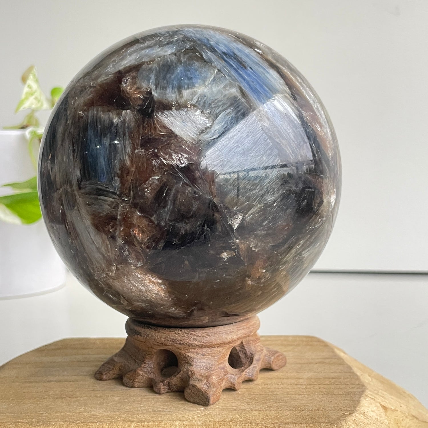 Blue Kyanite Sphere 12.5cm
