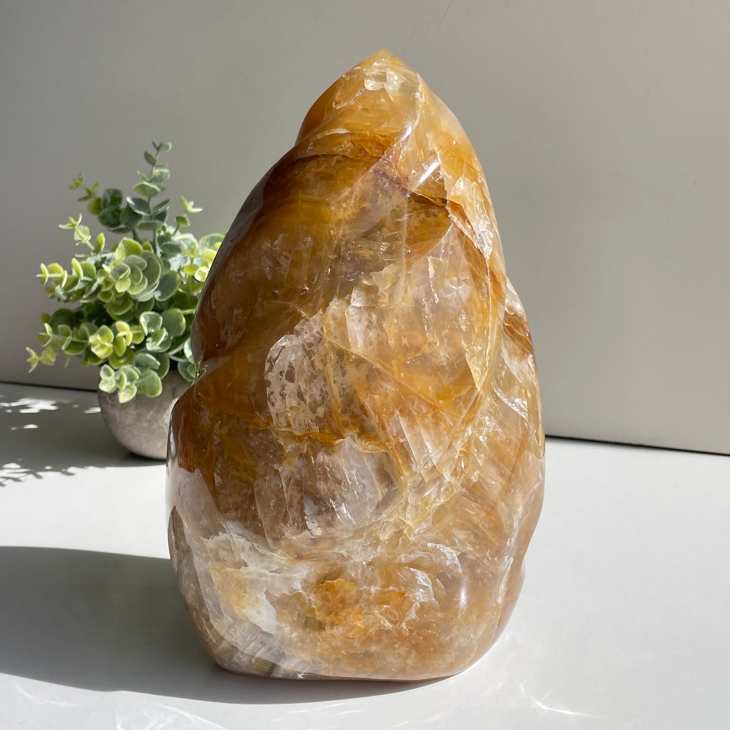 Golden Healer Quartz Flame 24.4cm