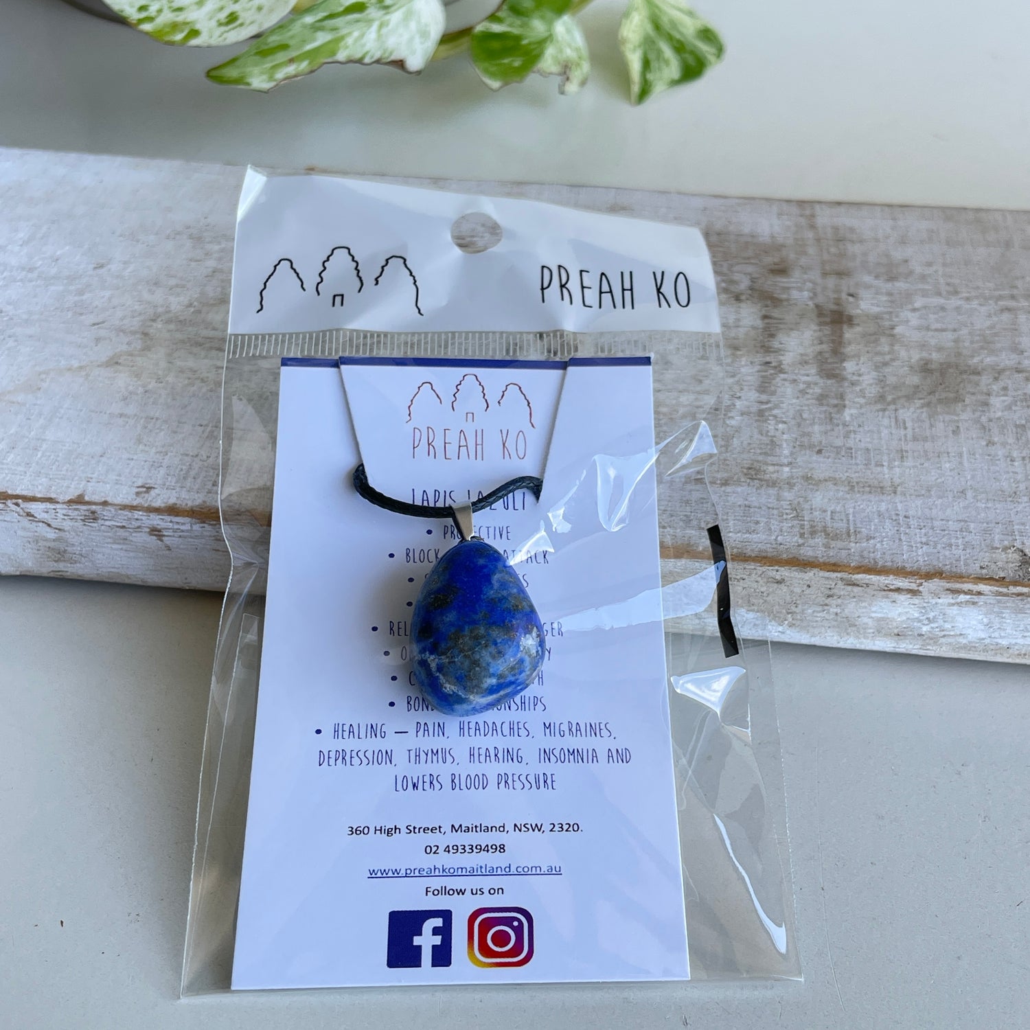 Tumble Crystal Necklace