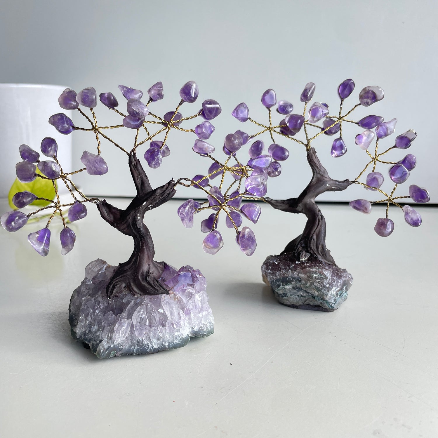 Crystal Tree With Amethyst Cluster Base