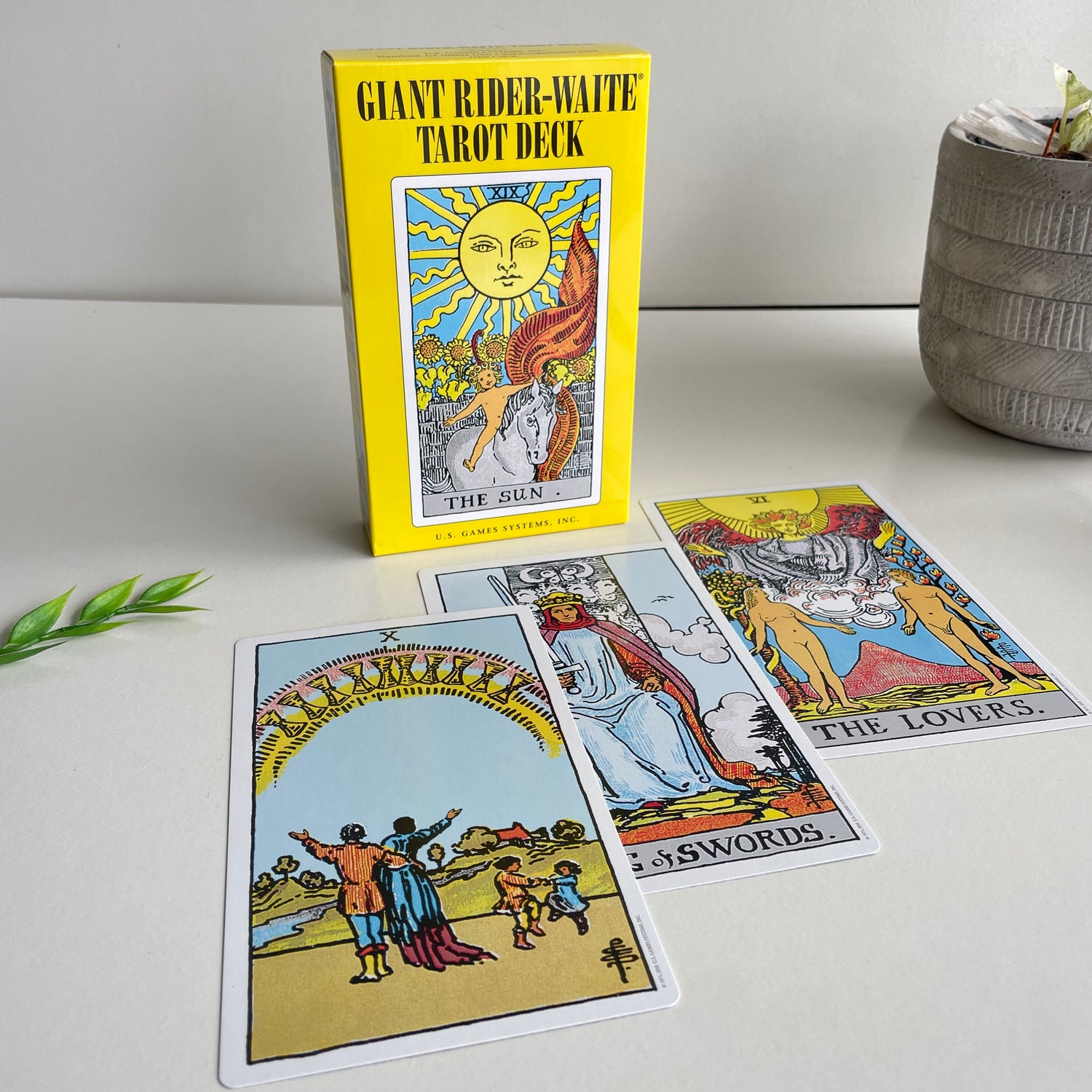 Giant Rider-Waite Tarot Cards
