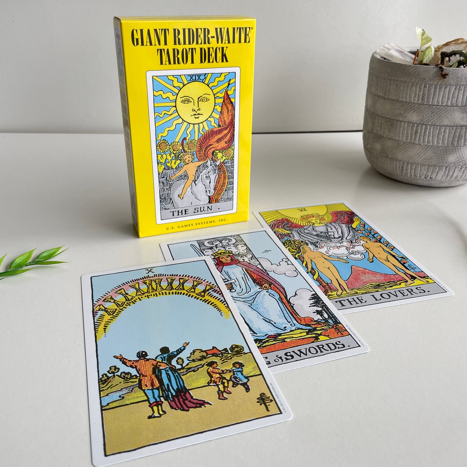 Giant Rider-Waite Tarot Cards