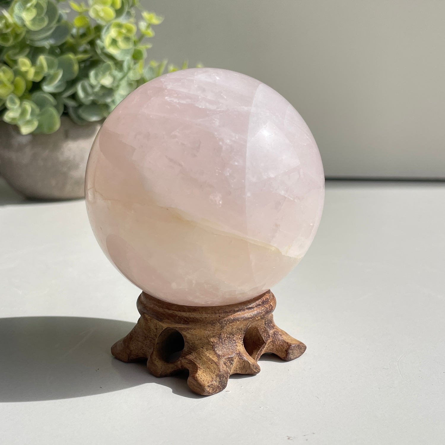 Rose Quartz Sphere 7.2cm