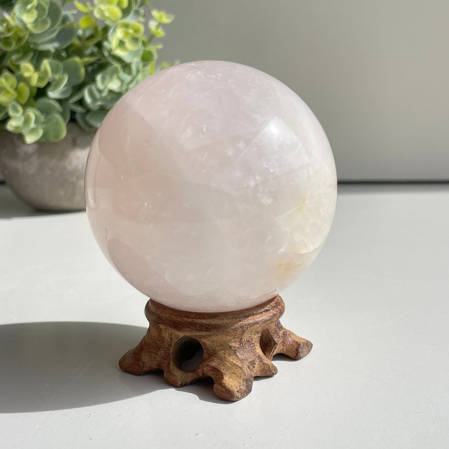 Rose Quartz Sphere 7.5cm
