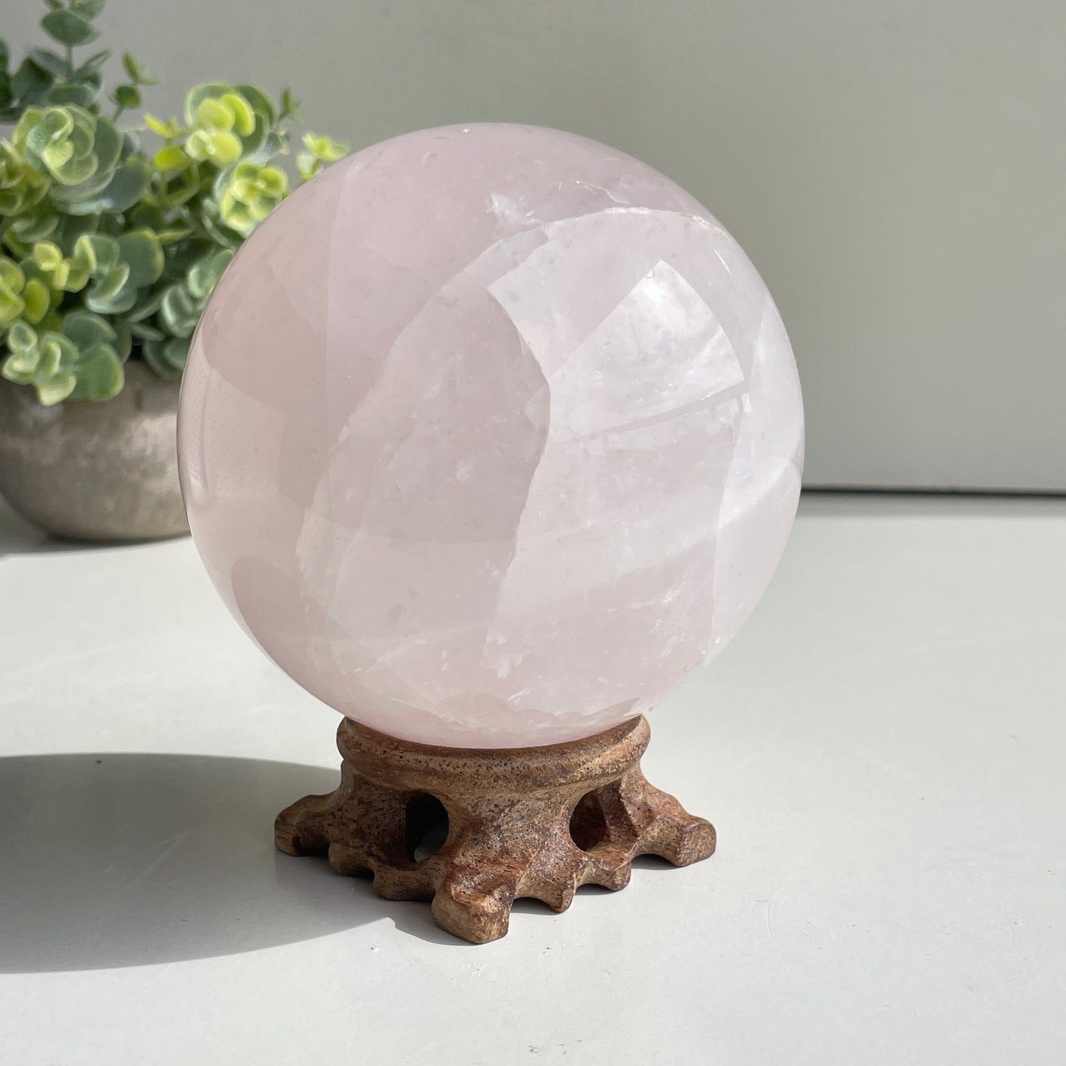 Rose Quartz Sphere 10cm