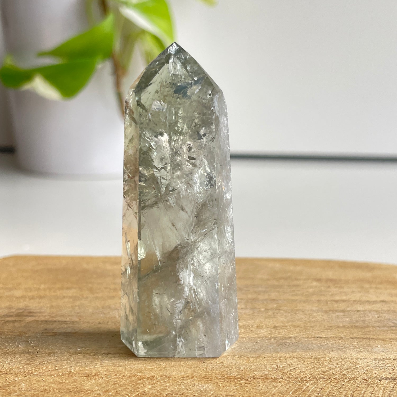 Green Amethyst ( Prasiolite ) Generator 6.8cm