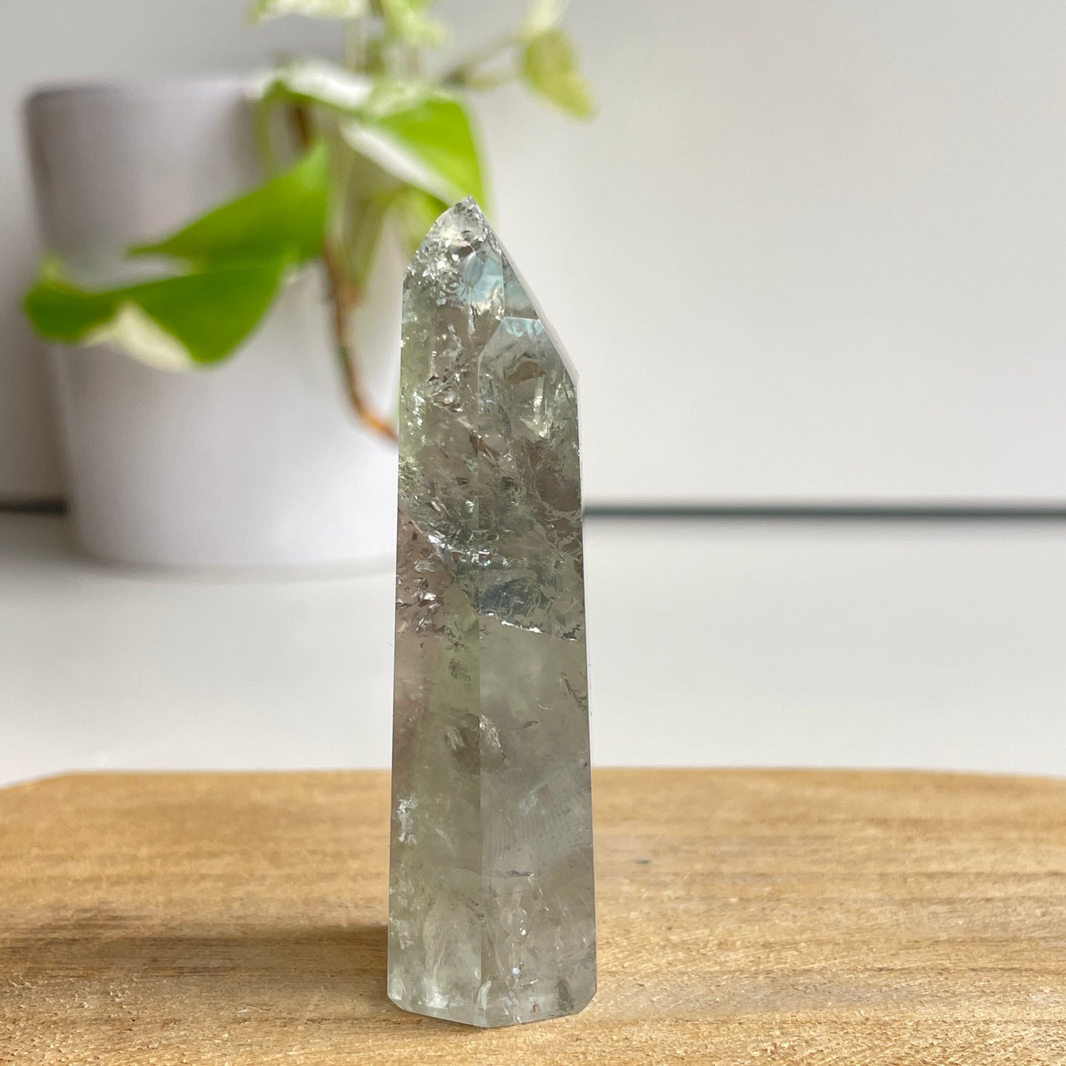 Green Amethyst ( Prasiolite ) Generator 6.8cm