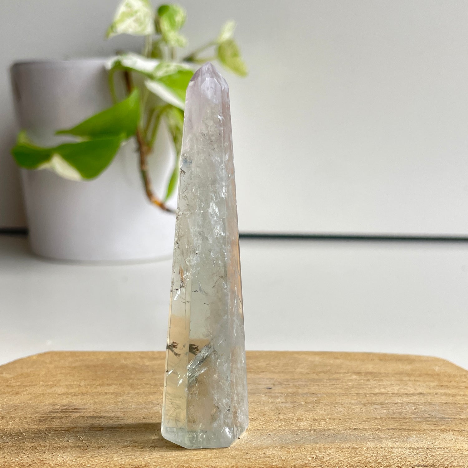 Green Amethyst ( Prasiolite ) Generator 8.7cm