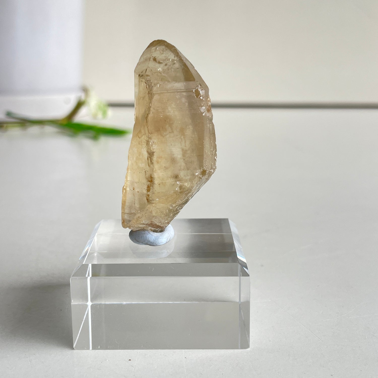 Laser Lemurian Citrine Pce