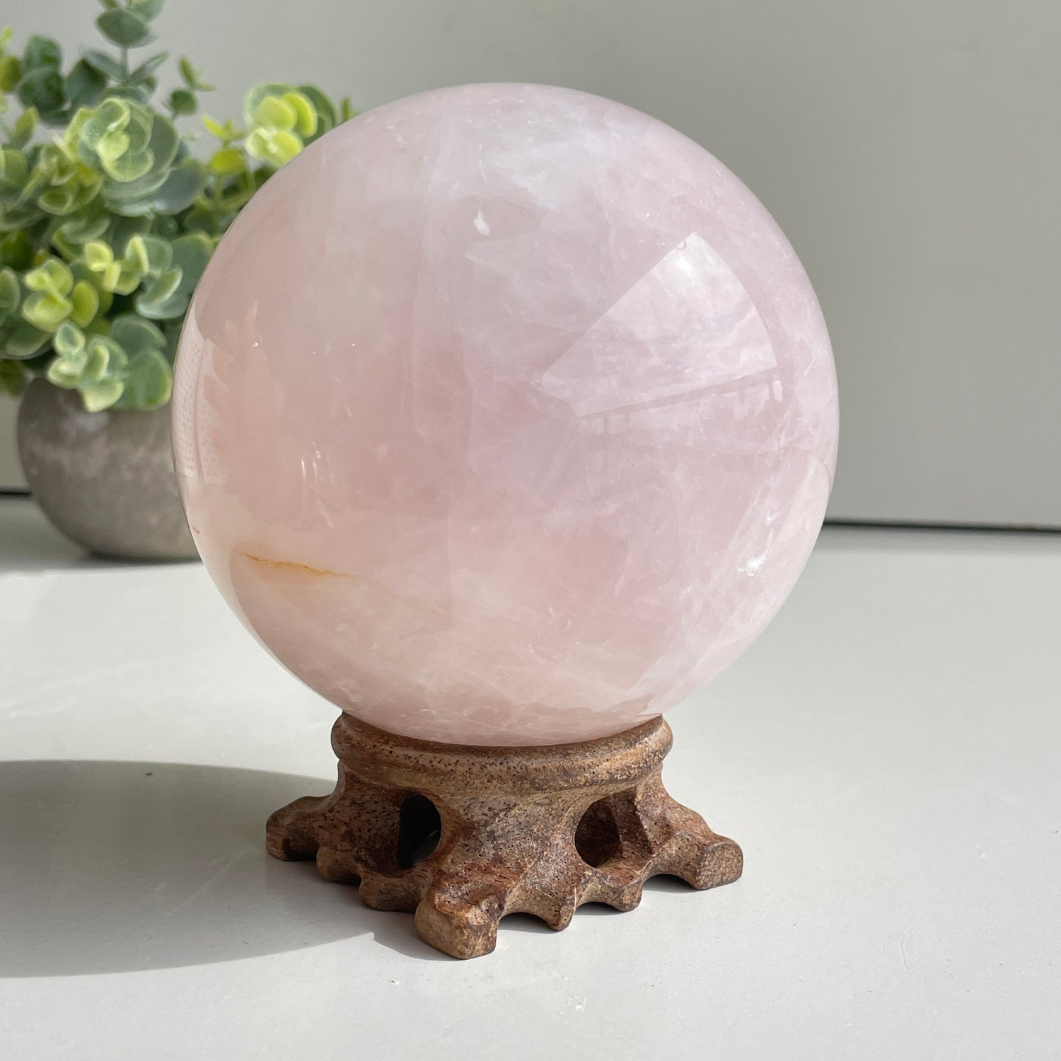 Rose Quartz Sphere 9.9cm