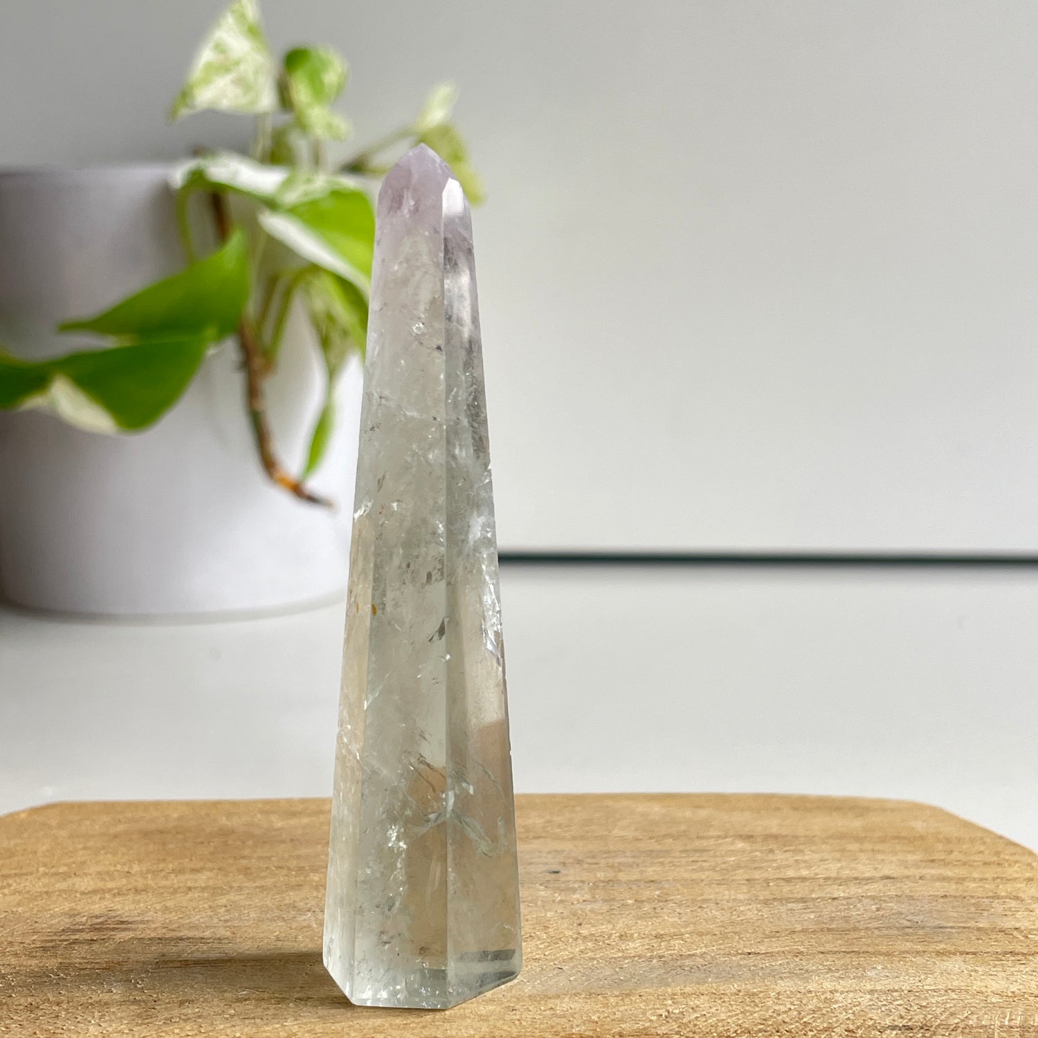 Green Amethyst ( Prasiolite ) Generator 8.7cm