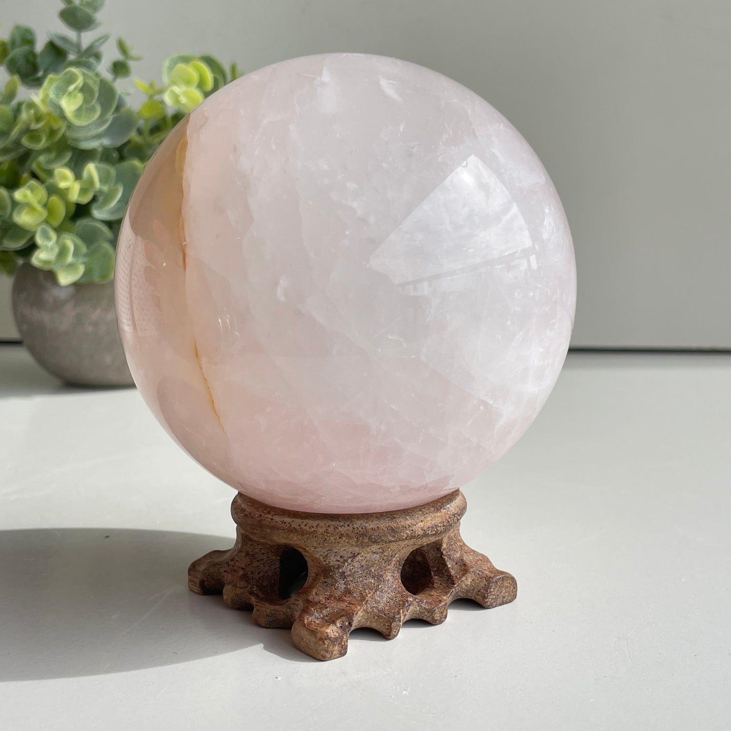 Rose Quartz Sphere 9.9cm