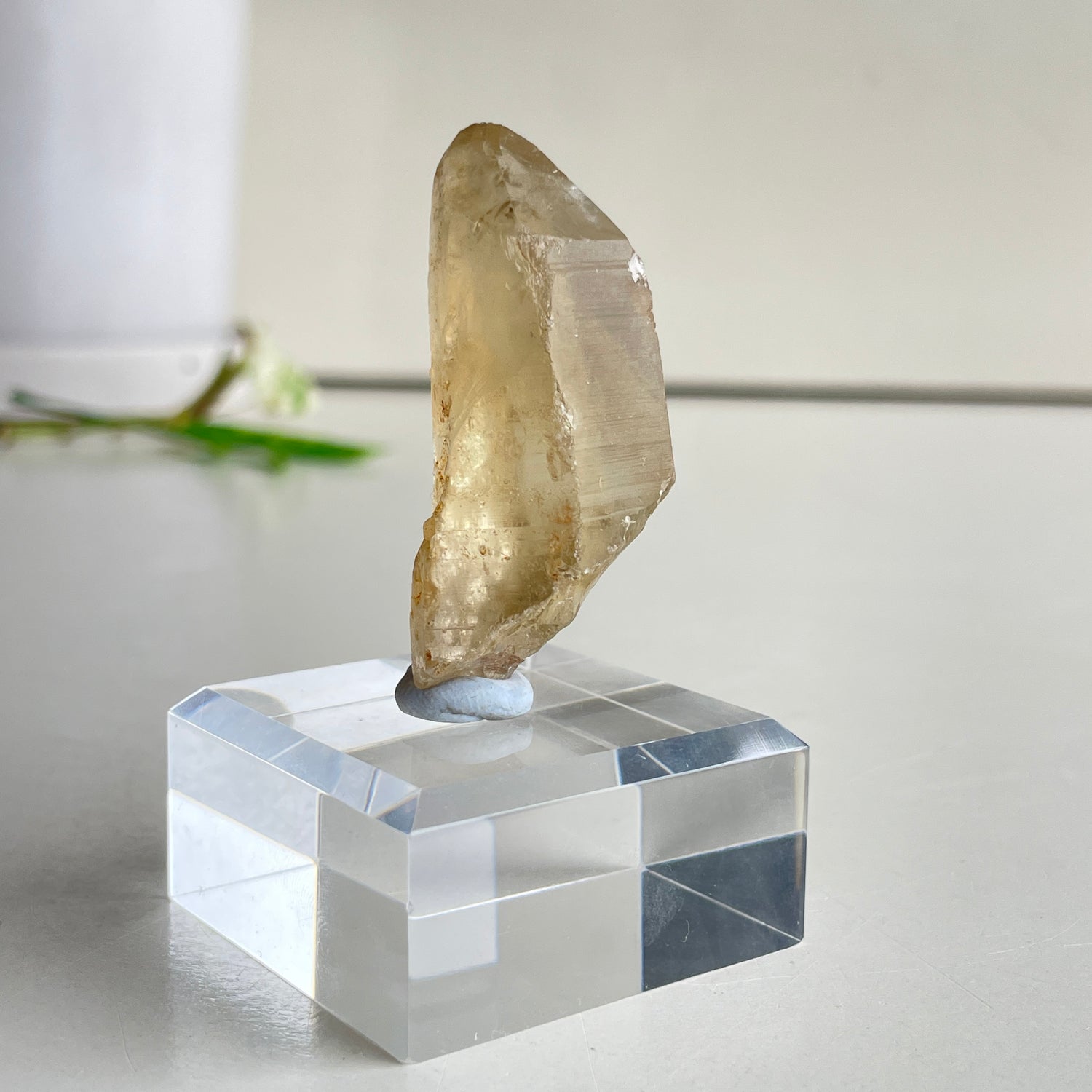 Laser Lemurian Citrine Pce
