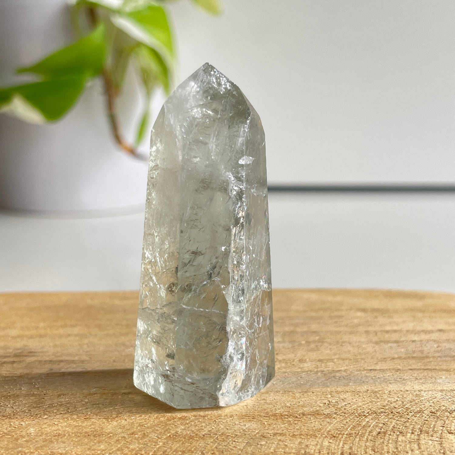 Green Amethyst ( Prasiolite ) Generator 6cm