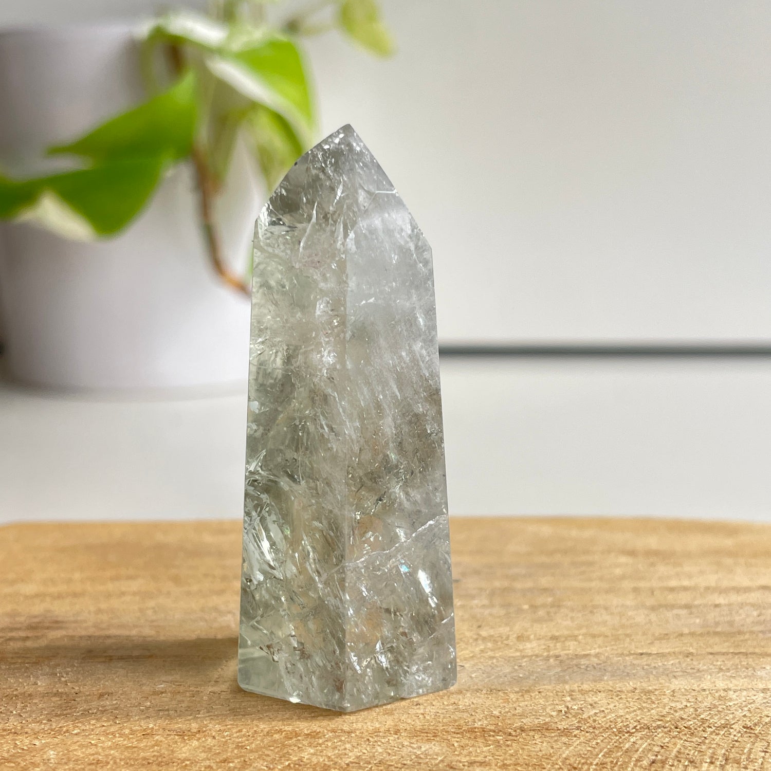 Green Amethyst ( Prasiolite ) Generator 6cm