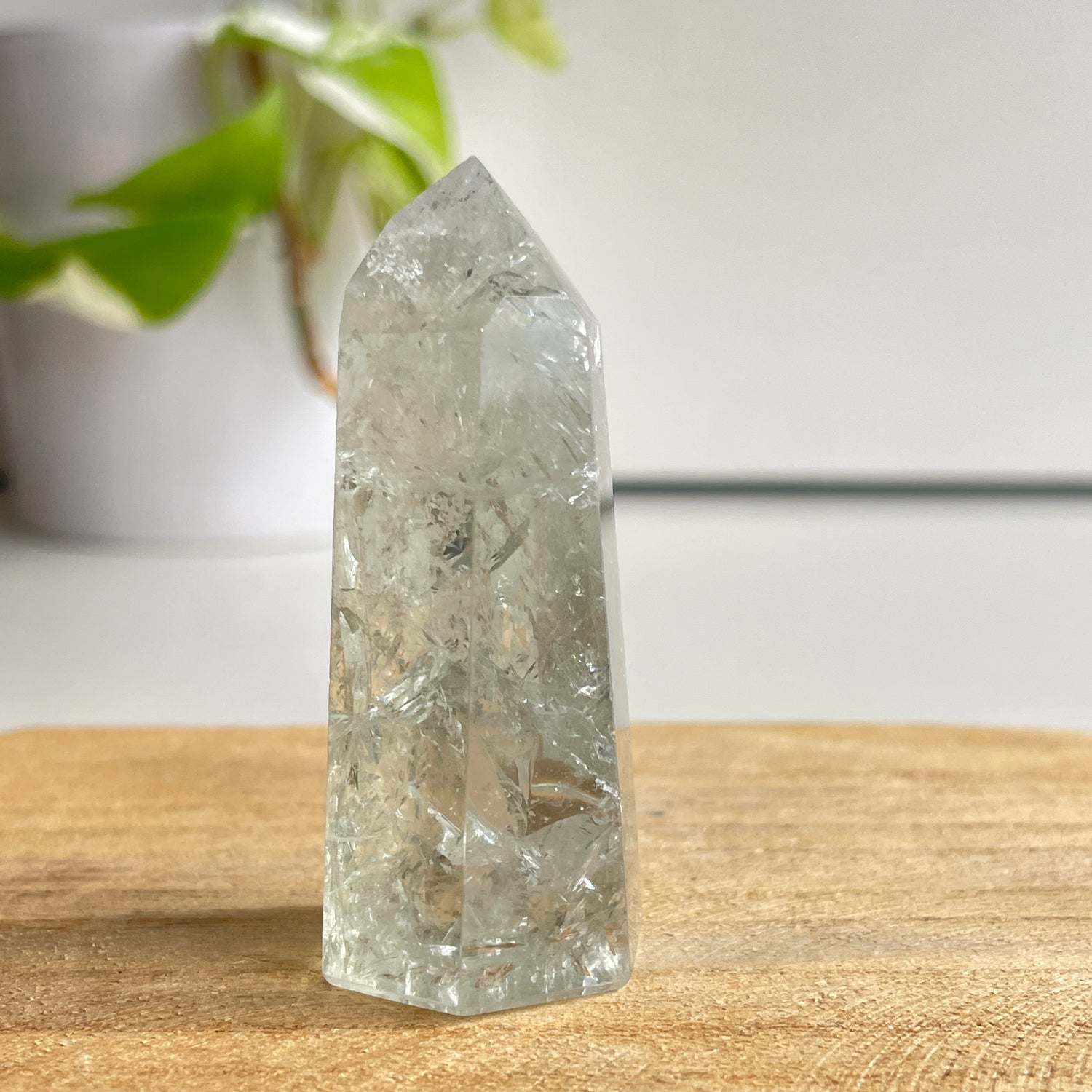 Green Amethyst ( Prasiolite ) Generator 6cm