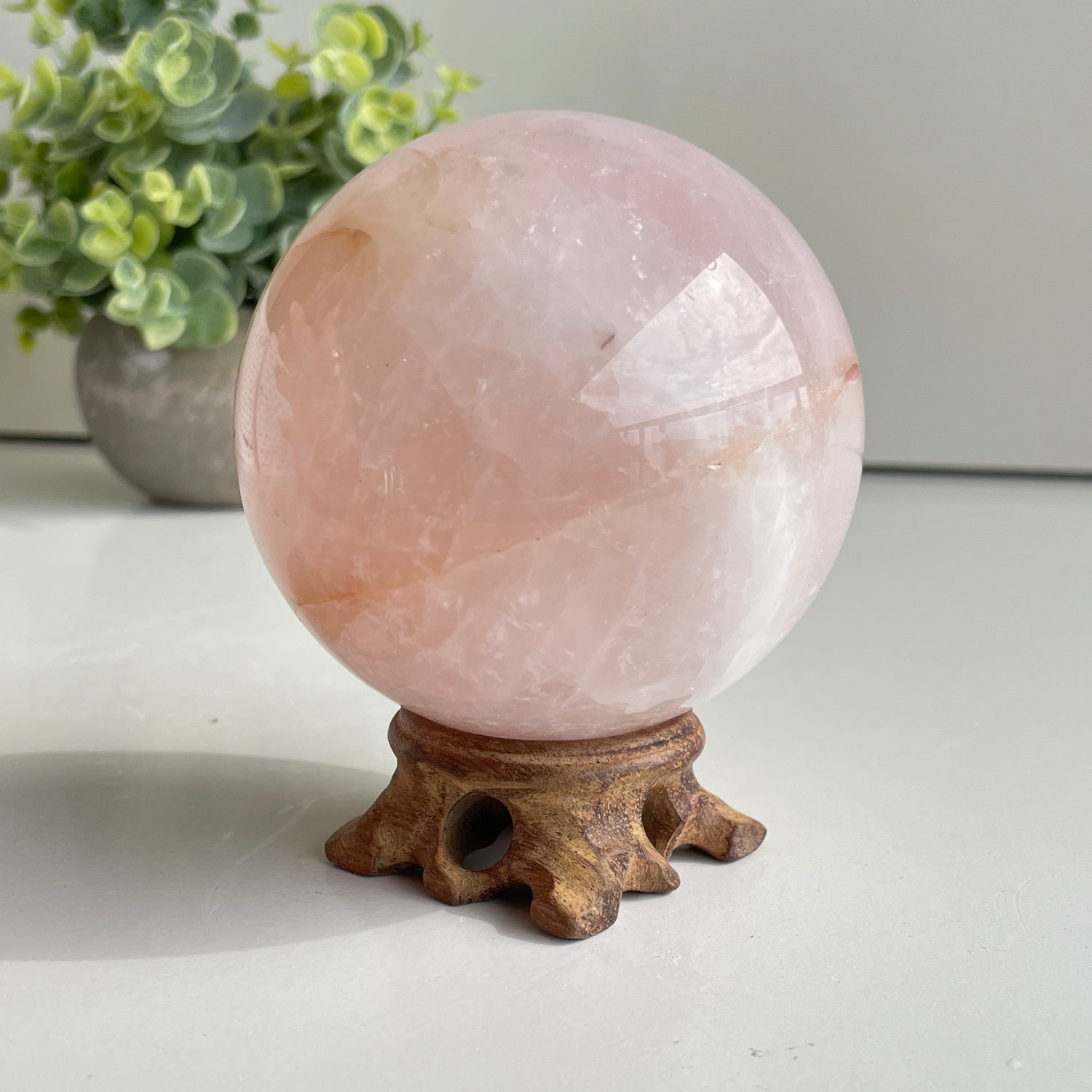 Rose Quartz Sphere 8.3cm
