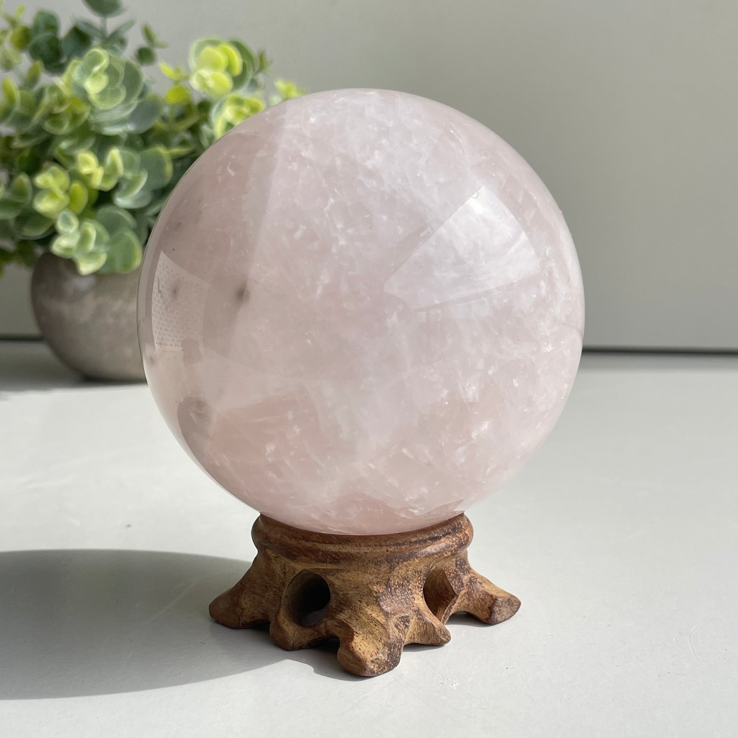 Rose Quartz Sphere 8.4cm