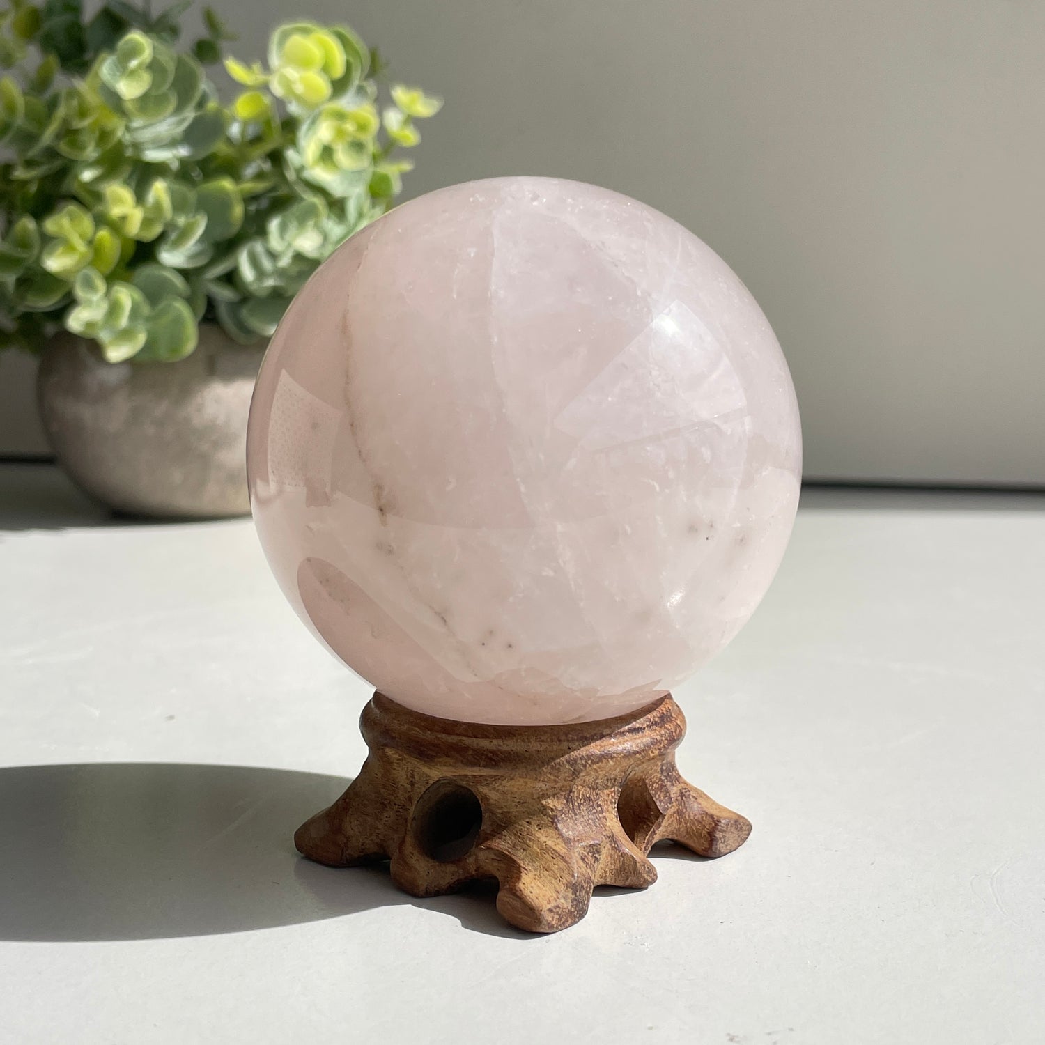Rose Quartz Sphere 7.2cm