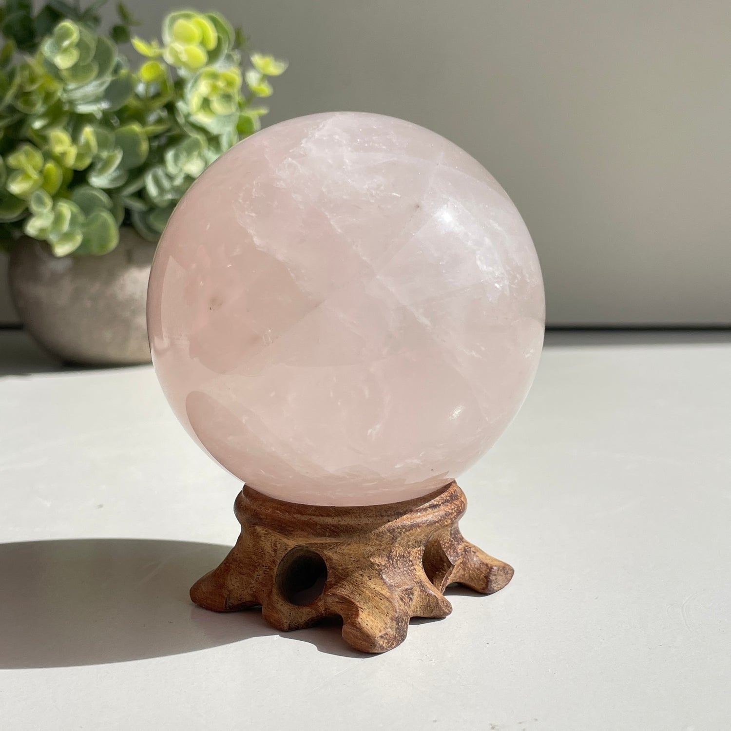 Rose Quartz Sphere 7.2cm