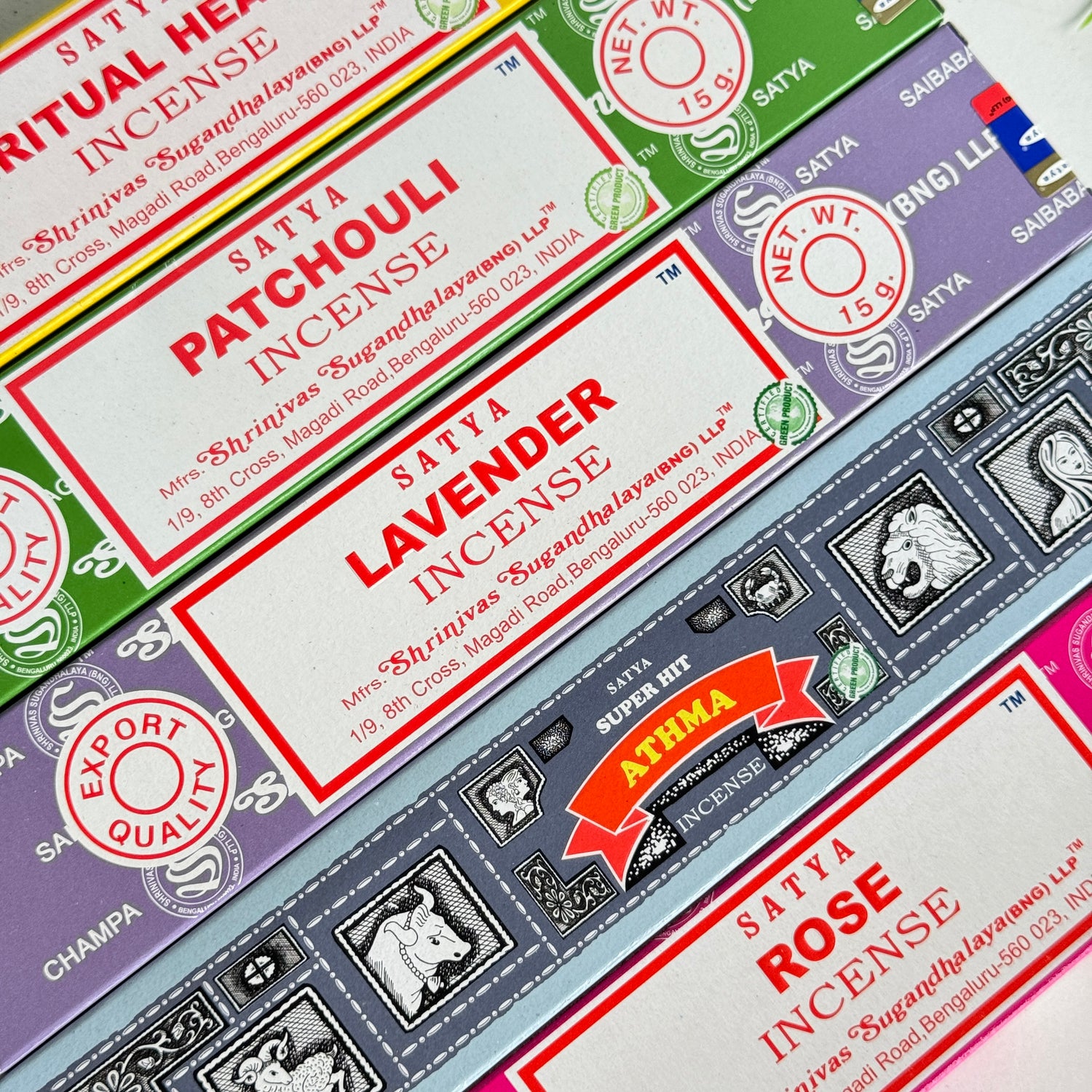 Satya Incense Sticks 15g Box
