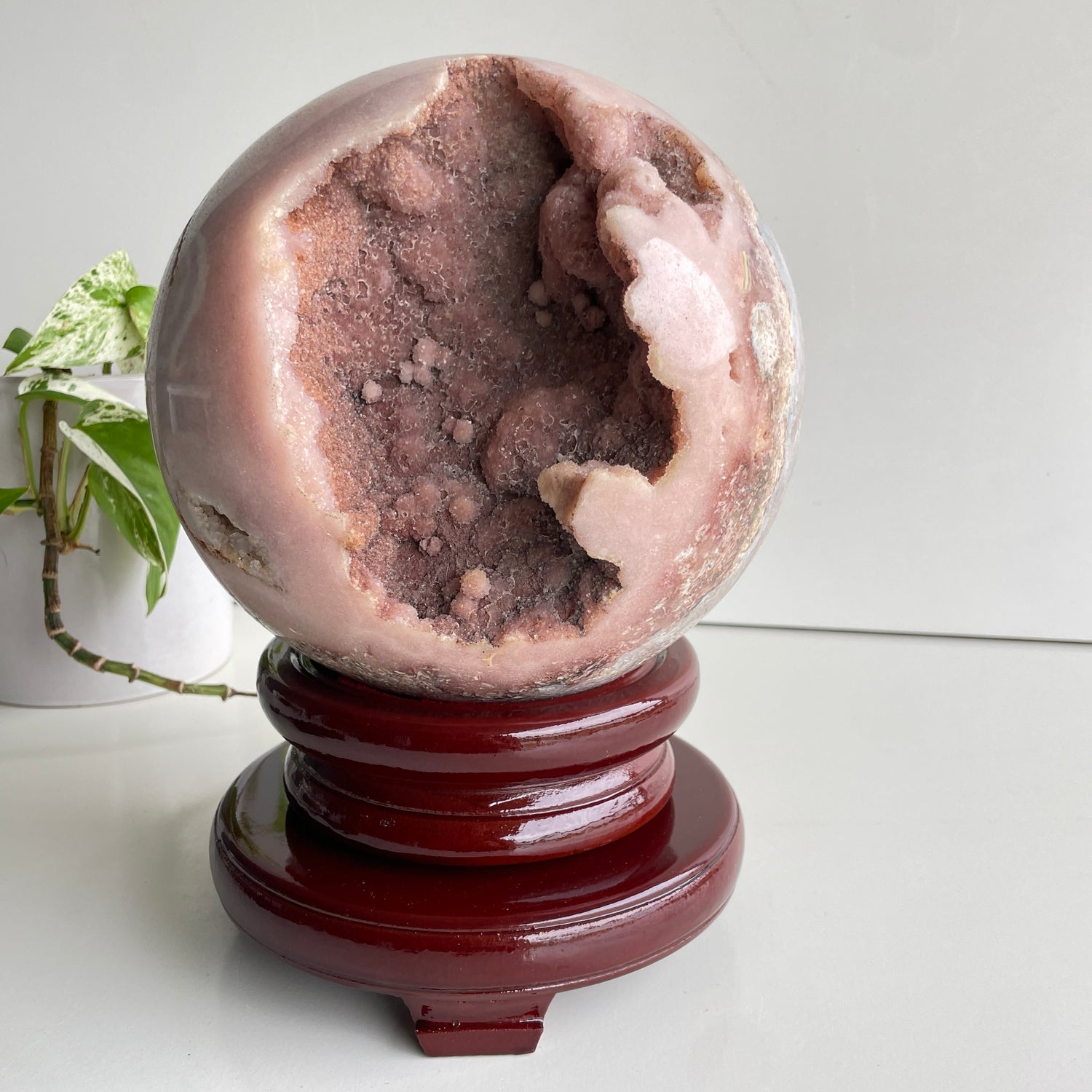 Pink Amethyst Sphere 17.5cm